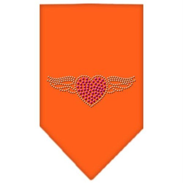 Unconditional Love Aviator Rhinestone Bandana Orange Small UN787962